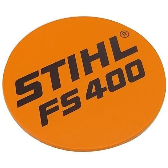 Model Plate for Stihl FS400 - 4128 967 1505