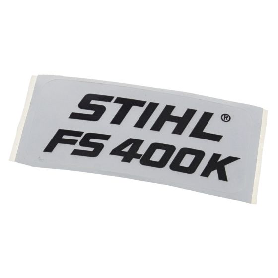 Model Plate for Stihl FS400, FS450 Clearing Saw - OEM No. 4128 967 1508