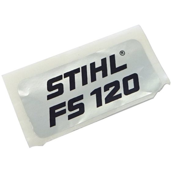 Model Plate for Stihl FS120 - 4134 967 1514