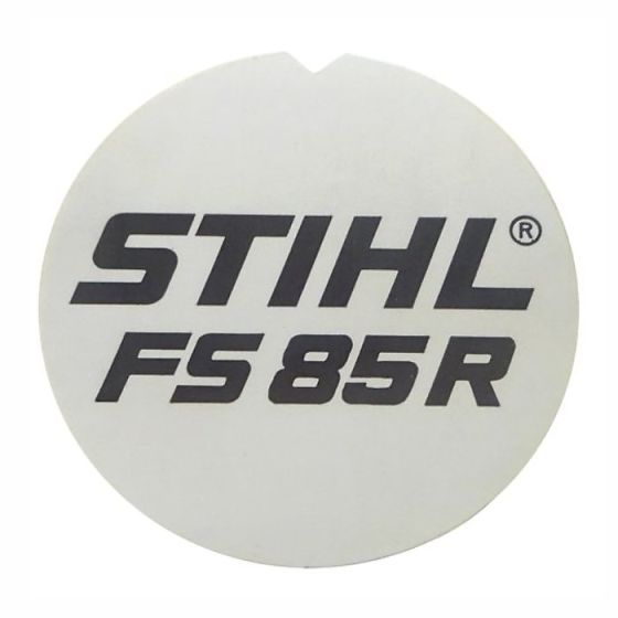 Model Plate for Stihl FS85R - 4137 967 1531