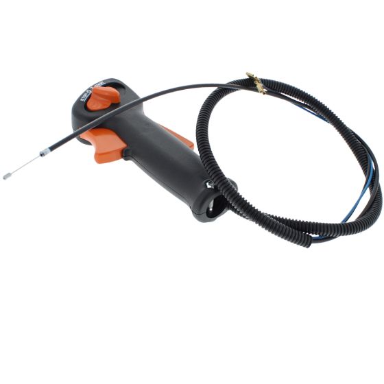 Control Handle for Stihl KM55, KM55C Kombi Engine - Genuine Part - OEM No. 4140 790 1305