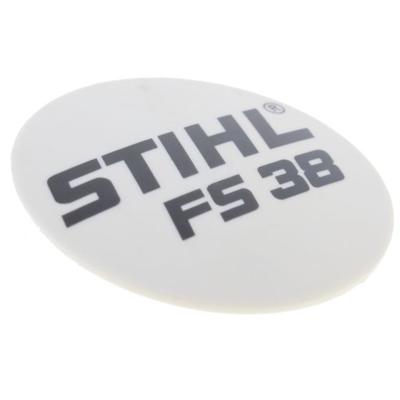 Model Plate for Stihl FS38 Brushcutters - 4140 967 1531