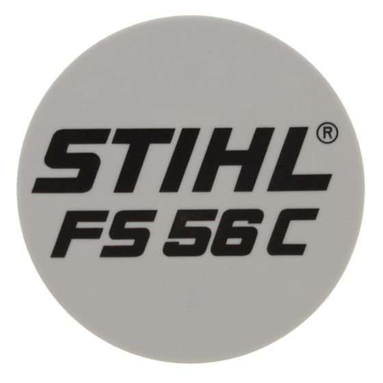Model Plate for Stihl FS56C Brushcutters - 4144 967 1509