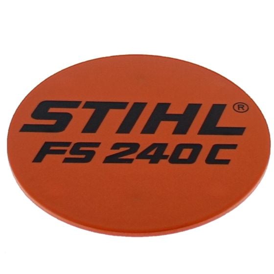 Model Plate for Stihl FS240 C Brushcutters - 4147 967 1505