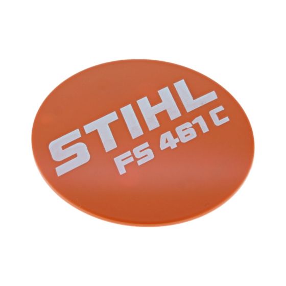 Model Plate for Stihl FS461C Clearing Saws - OEM No. 4147 967 1539