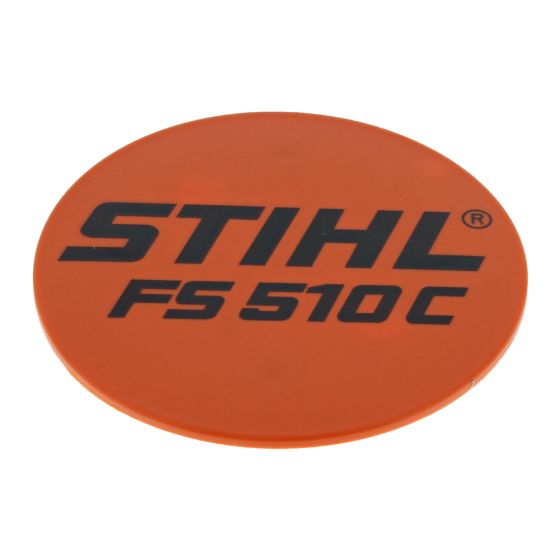 Model Plate for Stihl FS 510 C Clearing Saw - OEM No. 4148 967 1501