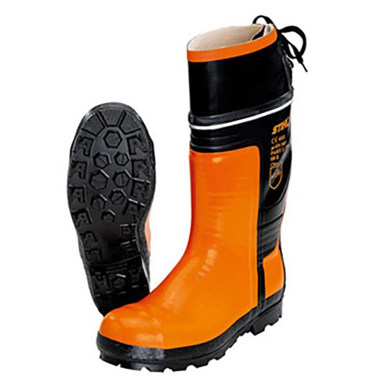 Special rubber chainsaw boots 9 1/2 - Genuine Stihl Part - OEM No. 0088 493 0044