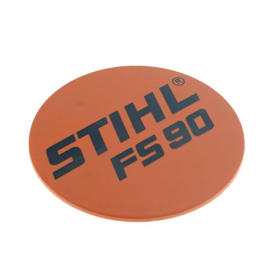 Model Name Plate for Stihl FS90 Brushcutters - OEM No. 4180 967 1528
