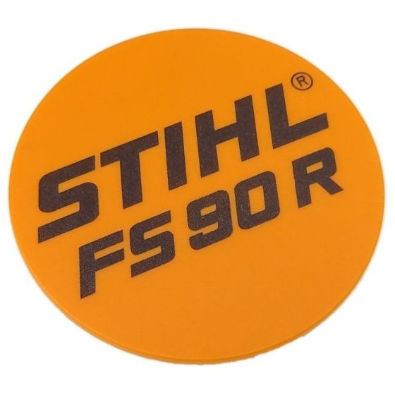 Model Plate for Stihl FS90R - 4180 967 1529