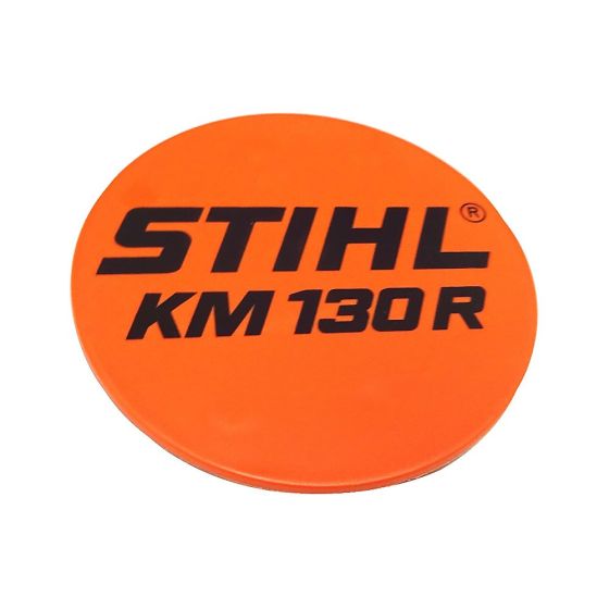 Model Plate for Stihl KM130R - 4180 967 1536