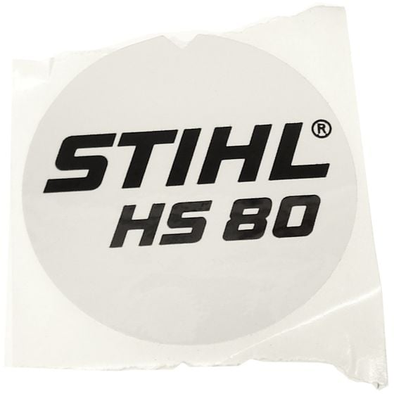 Model Plate for Stihl HS80 - 4226 967 1511