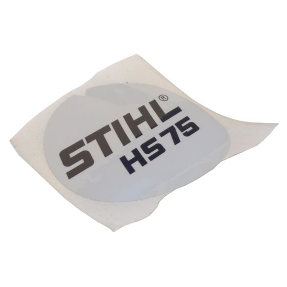Model Plate for Stihl HS75 - 4226 967 1510