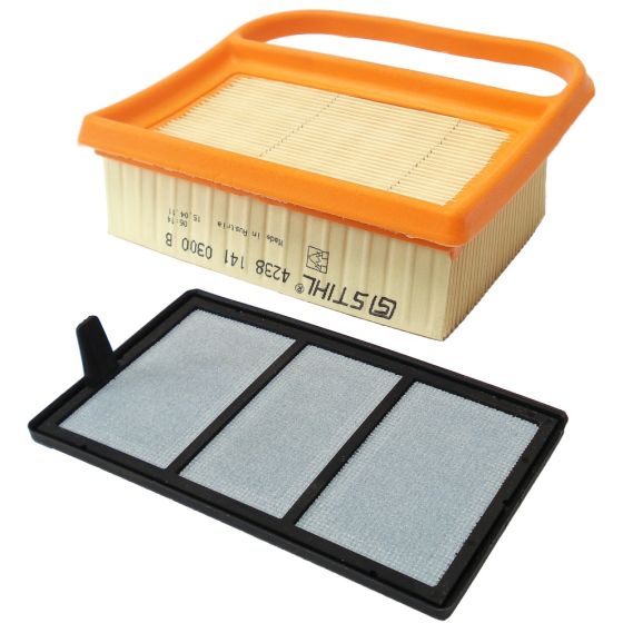 Genuine Air Filter Set for Stihl TS410, TS420 Disc Cutters - OEM No. 4238 140 4403