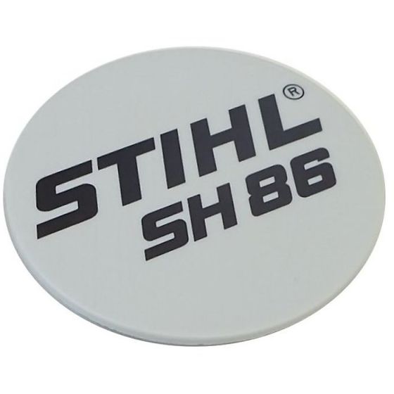 Model Plate for Stihl SH86 - 4241 967 1522
