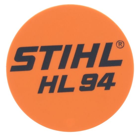Model Plate for Stihl HL94 Hedgetrimmers - 4243 967 1507