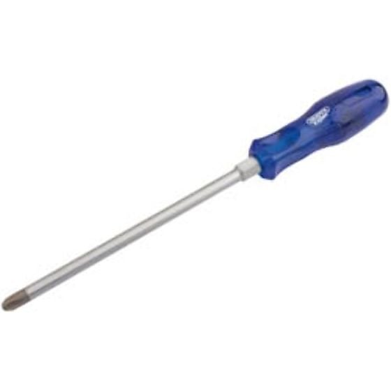 No.4 x 200mm Long Cross Slot Screwdriver - Draper Expert