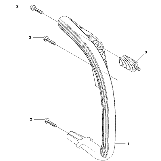 Handle Assembly For Husqvarna 435ii Chainsaw