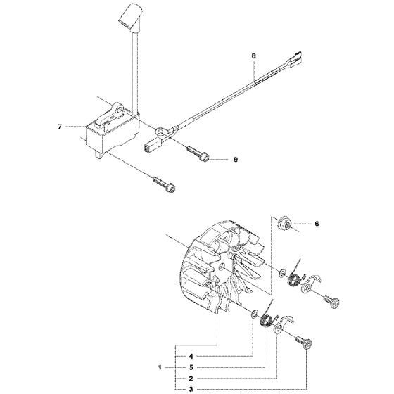 Ignition System Assembly For Husqvarna 435e Chainsaw