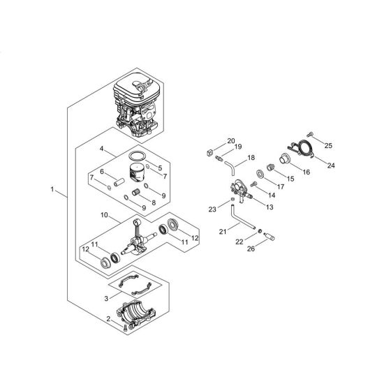Shindaiwa 451S Chainsaw Parts