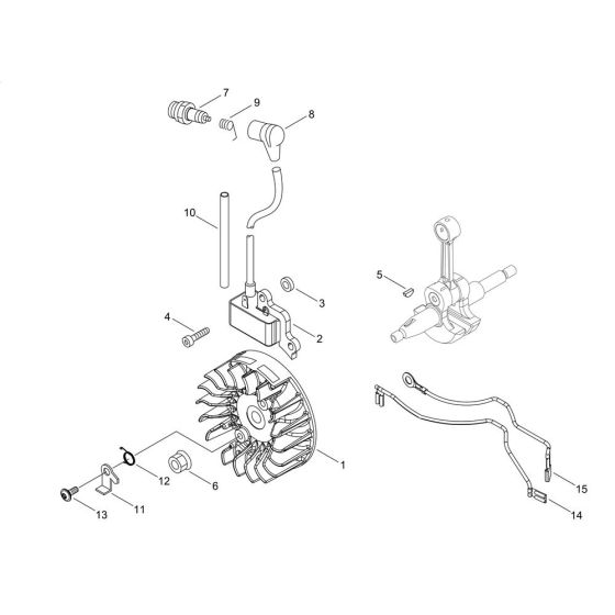 Magneto for Shindaiwa 451S