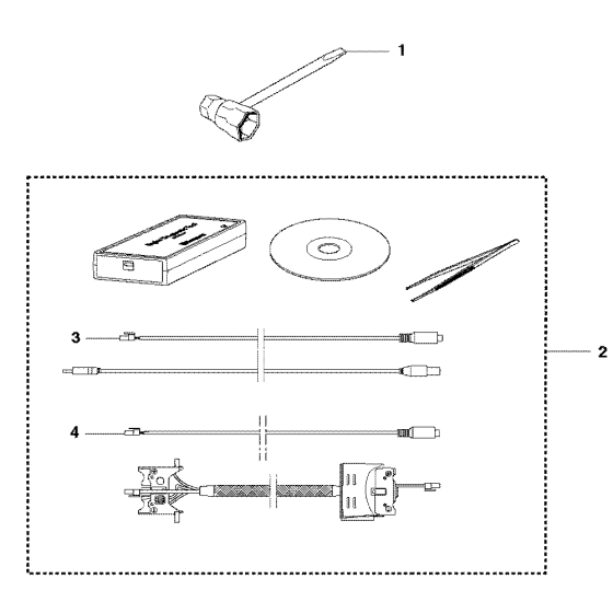 Accessories Assembly For Husqvarna 455e Rancherii Chainsaw