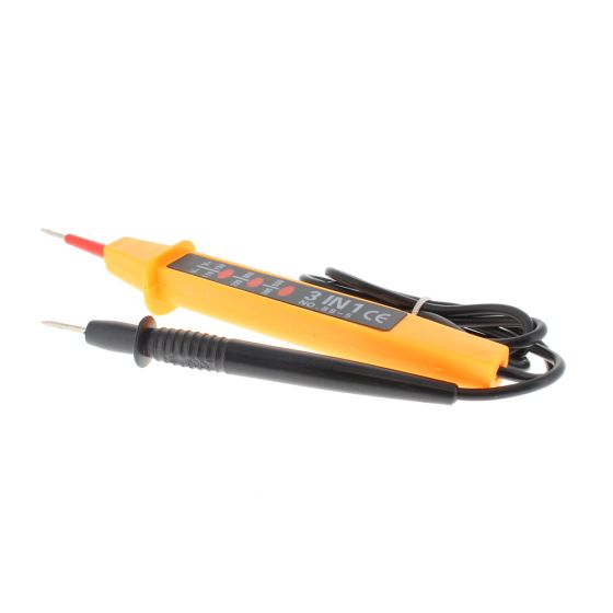 3 In 1 Silverline Voltage Tester (760mm) with 900mm Cable