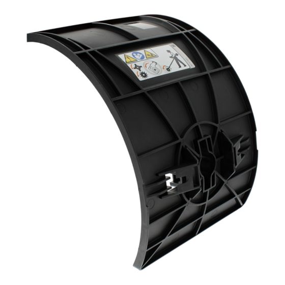 Deflector for Stihl KB-KM, KW-KM Sweeper KombiTool - OEM No. 4601 710 8107