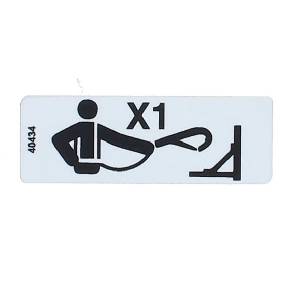 Lanyard Decal for Genie Branded Machines