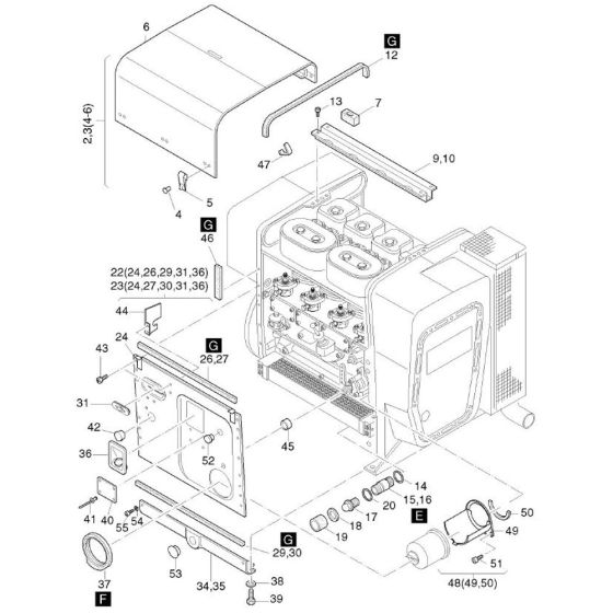 Capsule C/K-1 Assembly for Hatz 4L43C Diesel Engines