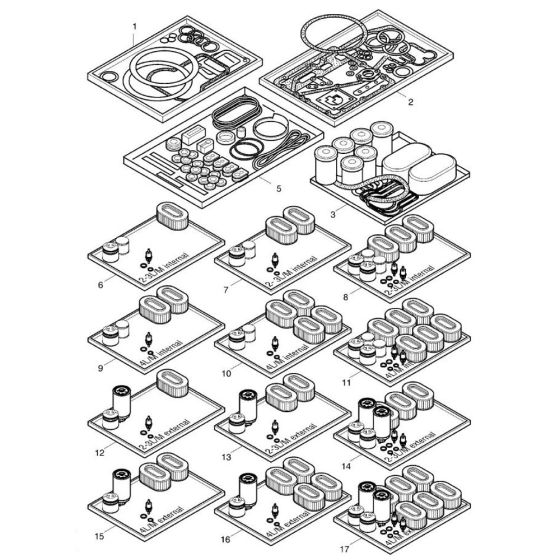 Hatz 4M40 Spare Parts Kit
