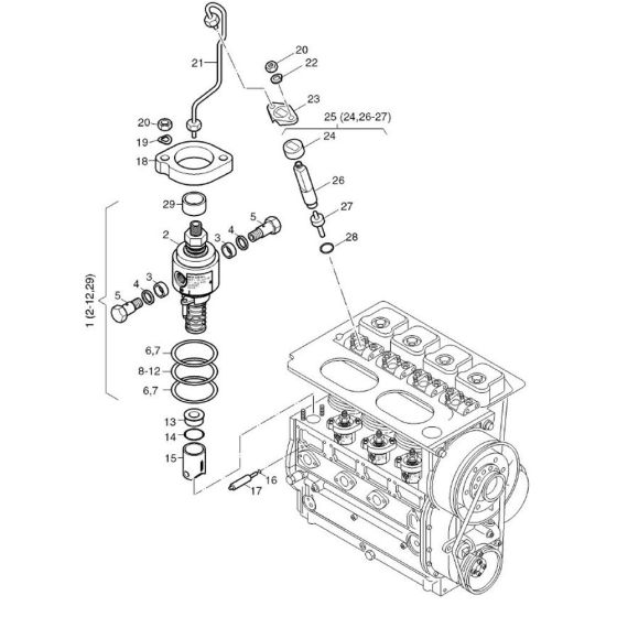 Injection Equipment for Hatz 4M42