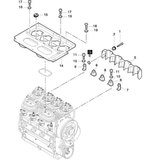 Air Ducting Assembly for Hatz