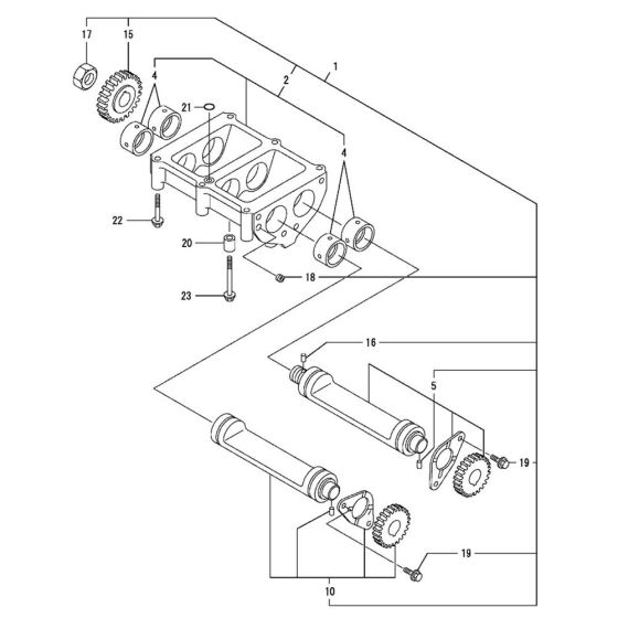 Balancer Assembly for Yanmar
