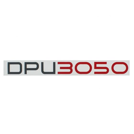 Type Label for Wacker DPU 3050H & DPU 3050He Plate Compactors - OEM No. 5000127076