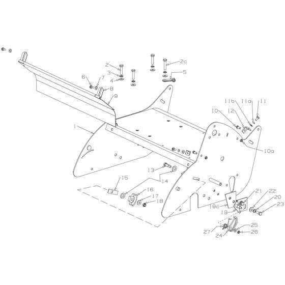 Chassis Assembly for Masport 500