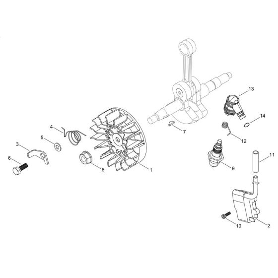 Magneto for Shindaiwa 501SX