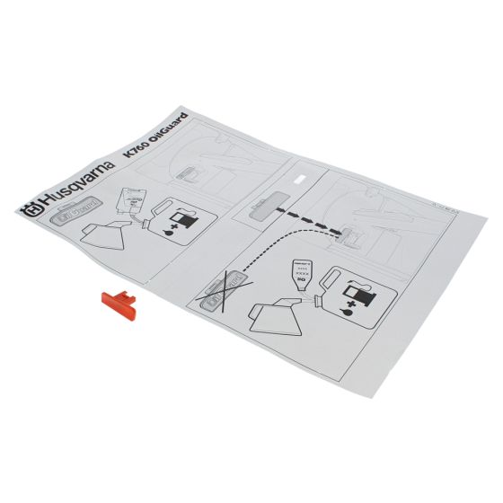 Kit Switch Off for Husqvarna K750, K760 Disc Cutters - Genuine Part - 502 28 70 01