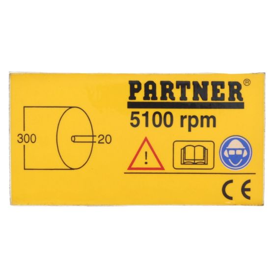 Active RPM Plate for Husqvarna K950, K950 Rescue Disc Cutters- 506 23 51-03