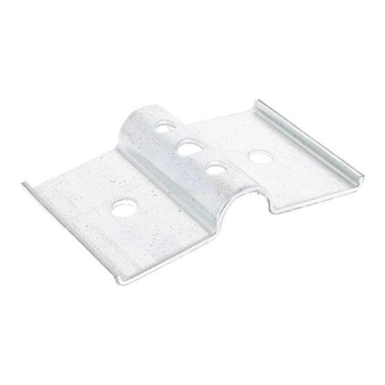 Double Brushretainer for Husqvarna SWEEPER 1100, SWEEPER 32 Ride-On Mowers - 506 62 06-01