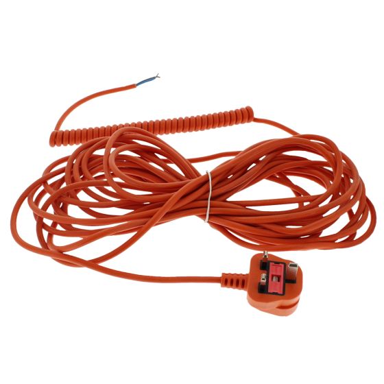 UK Mains Lead for Husqvarna EASICUT 600XT, EASICUT 420 Hedgetrimmer - OEM No. 510 79 26-00