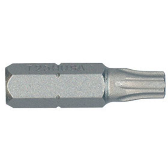 Size 15 x 25mm Torx Hexagon Insert Bit S2 Tool Steel (2 pack)