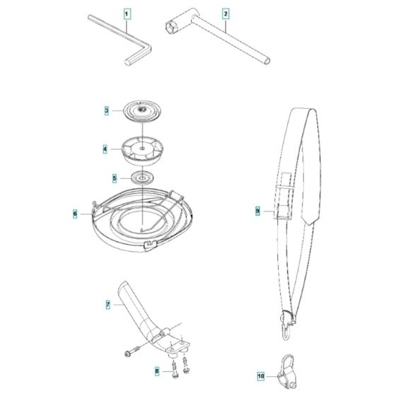Husqvarna 520iLX Attachments
