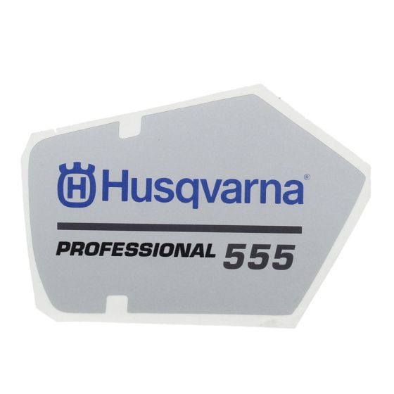 Label for Husqvarna 555 Chainsaws - 523 03 56-01
