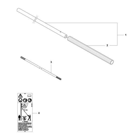 Shaft Assembly for Husqvarna