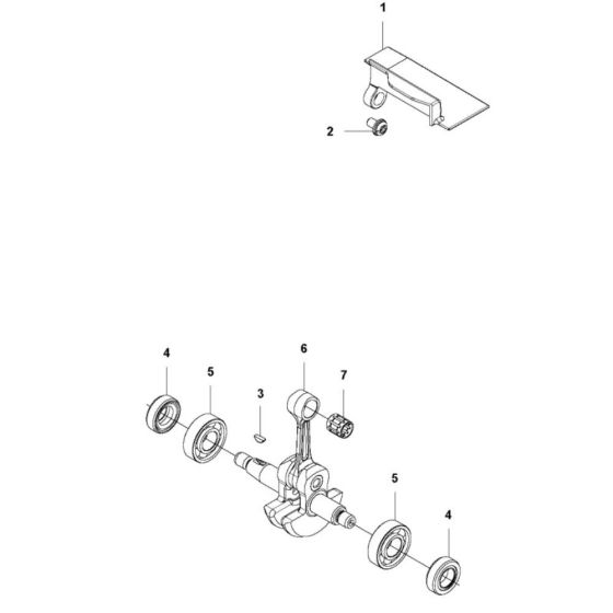 Crankshaft Assembly for Husqvarna