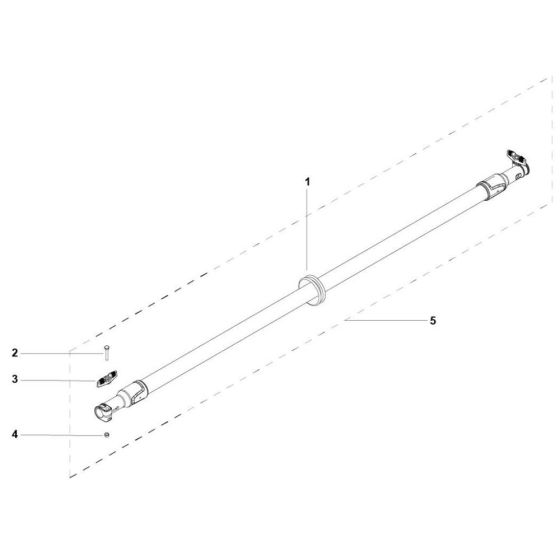 Tube Assembly for Husqvarna