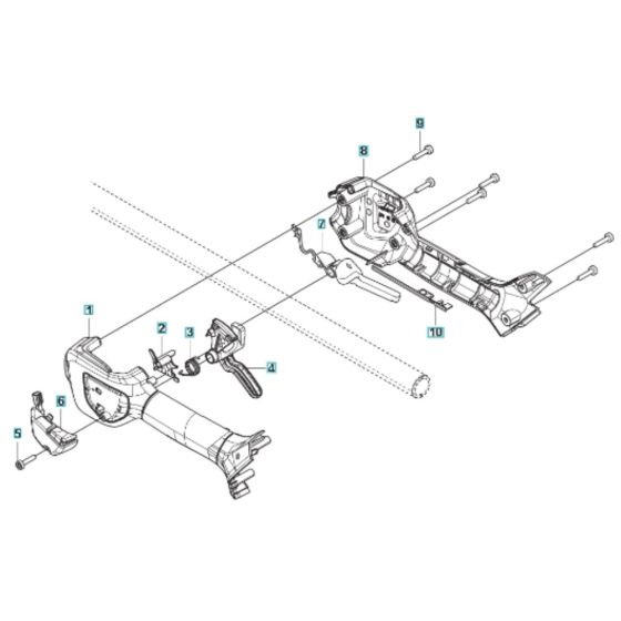 Handle for Husqvarna 525iLXT