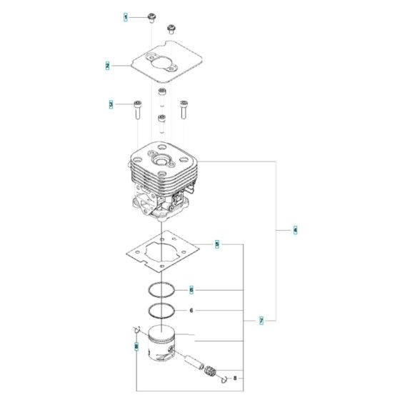 Cylinder Piston Assembly