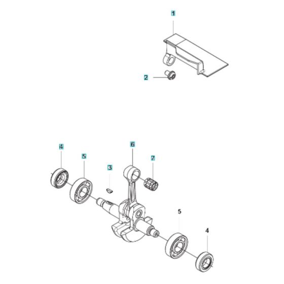Crankshaft Assembly for 525RX