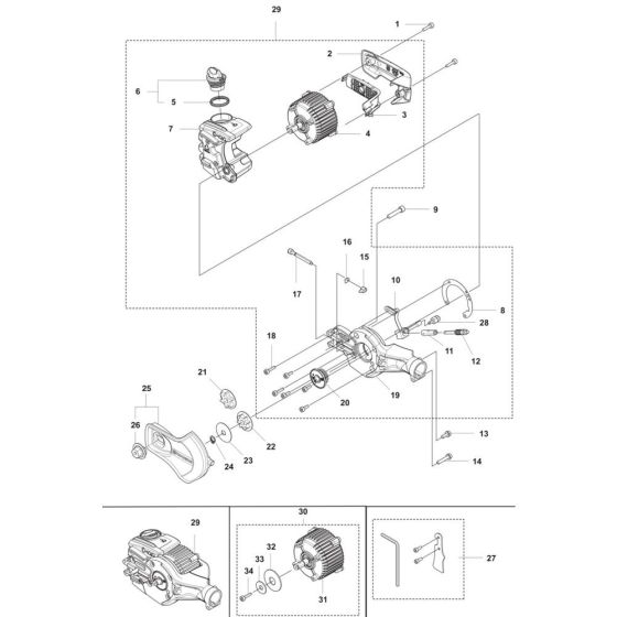 Saw Head Assembly for 530iP4